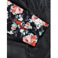 thumbnail image 4 of Lars Amadeus Men's Casual One Button Notched Lapel Floral Print Blazer, 4 of 7