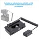 thumbnail image 5 of 4X Placa Adaptadora de Batería NP-F para Abrazadera de Cámara para Baterías Tipo NP-F de Puerto de Salida de 12 V/7,4 V Indicador LED de Batería Baja, 5 of 5