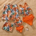 thumbnail image 1 of PatPat Family Matching Tropical Plant Print Two-piece Swimsuit and Swim Trunks Shorts, 1 of 11