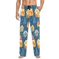thumbnail image 5 of Christmas Tree and House Men's Pajama Pants Cotton Long Sleepwear Lounge Pants S, 5 of 7