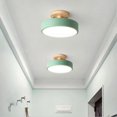 thumbnail image 3 of Ceiling Lights Modern LED Nordic Wood Lighting Fixture Indoor Luminaire Kitchen Living Bedroom Bath, 3 of 5