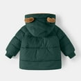 thumbnail image 7 of Staki Baby Boy Winter Fleece Coat Toddler Puffer Jacket Infant Boy Outerwear Clothes Baby Boy Winter Jacket 1Y,2T,3T,4T,5T,6Y(Green,4-5 Years), 7 of 7