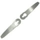 thumbnail image 1 of Cortacésped inalámbrico Cuchilla metal PolyCut 2-2 Cortacésped 45 Cuchilla repuesto Cuchilla cortacésped (A), 1 of 7