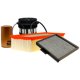 thumbnail image 1 of Kit De Filtro de Aire, Filtro de Aceite Sintético, Filtro de Combustible y Filtro de Cabina 4 PIEZAS Compatible con Ford F-450 Super Duty V8 7.3L DE 1999 A 2003, 1 of 3