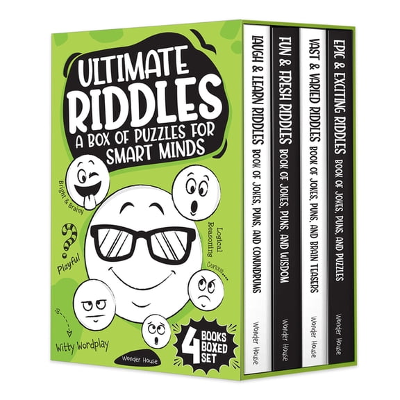 Ultimate Riddles (Boxed Set of 4 Books), (Paperback)