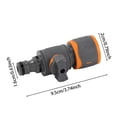 thumbnail image 3 of Coupling With Regulating Garden Hose Connector With Regulating Hose Coupling Garden Coupling With Shut Off For Continuous Regulation And Shut Off Of Water, 3 of 9
