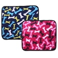 thumbnail image 1 of 2 mantas suaves para perros para mascotas, medianas, suaves y esponjosas, para gatos y perros, con estampado bonito, mantas para cachorros, forro polar, lavable, alfombrilla para dormir, 1 of 5