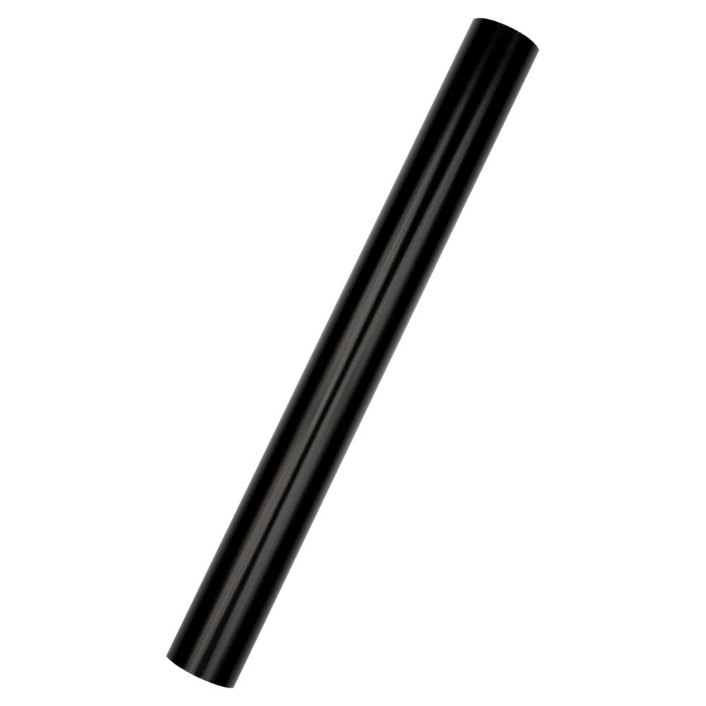 JAM Paper Glossy Wrapping Paper, 26.3 sq ft (17 in x 18 ft), Glossy Black, Roll Sold Individually