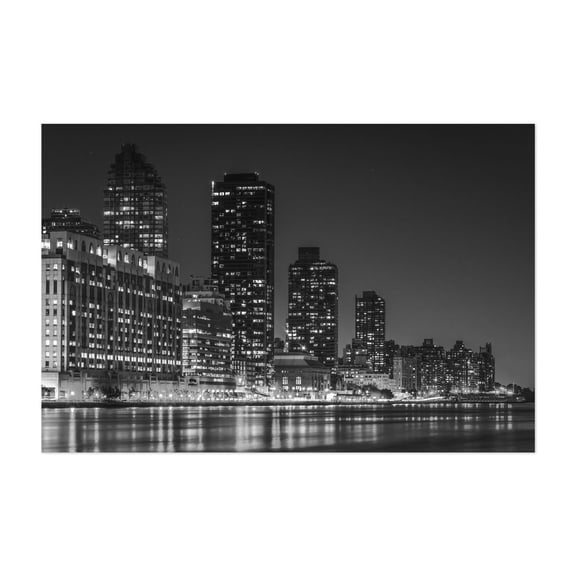East Side 01 B&W - Manhattan New York Photography Unframed Wall Art Print 5 x 7 inches
