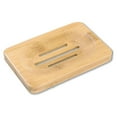 thumbnail image 2 of Natural Wood Soap Tray with Ventilated Base, Self-Drying Bathroom Storage for Shower and Countertop, 2 of 3