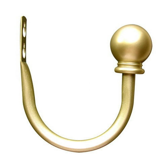 Mainstays Ball Curtain Holdbacks Brass