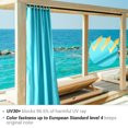 thumbnail image 4 of LAGarden 54"x96" Outdoor Curtain Tab Top Drape UV30+ Garden Pergola Yard Lawn Courtyard Lanai Patio Corridor 20 Pack LAGarden Modern, 4 of 9