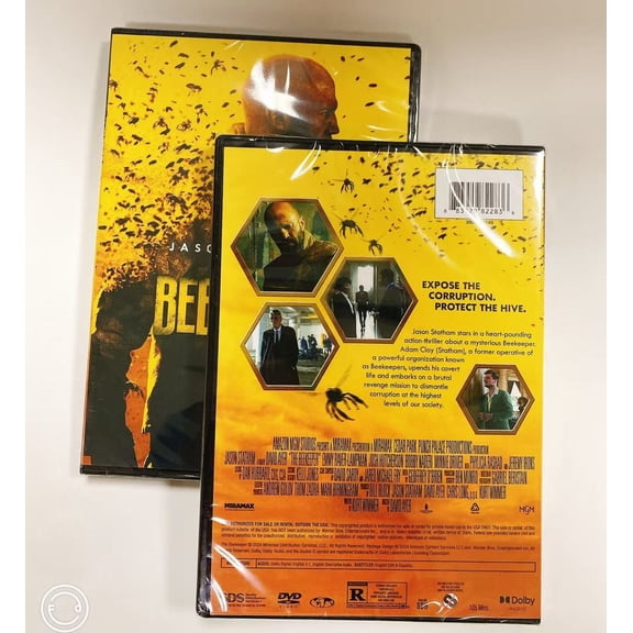 The Beekeeper (DVD) 1Disc Box Set 2024 New& Sealed