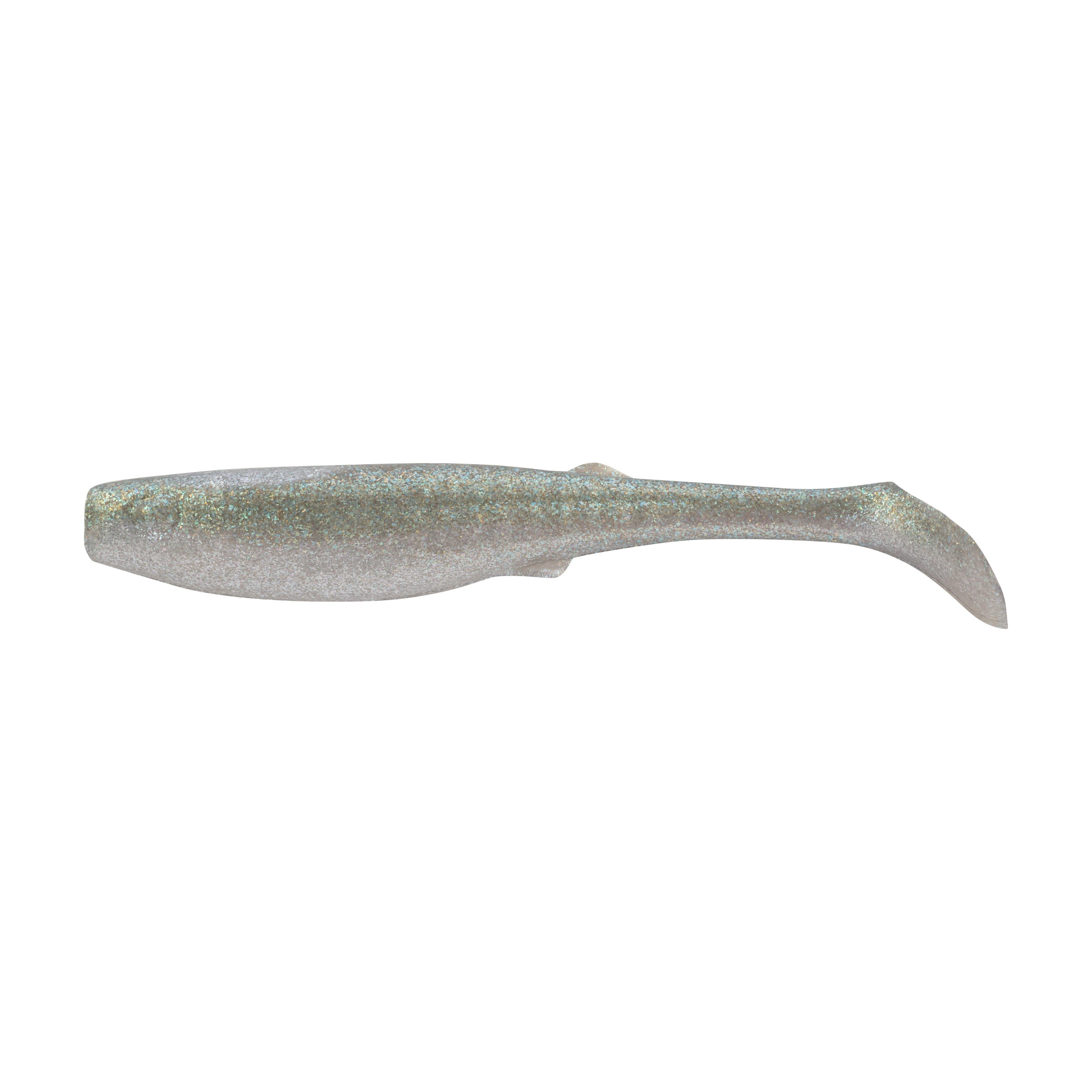 Berkley Gulp!® Saltwater Paddleshad, 3 in, Green Chrome