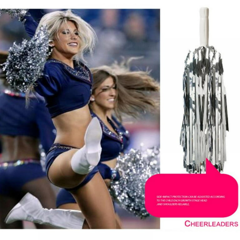  Cheerleader Pompom Dance Party Accessories - 6Pcs