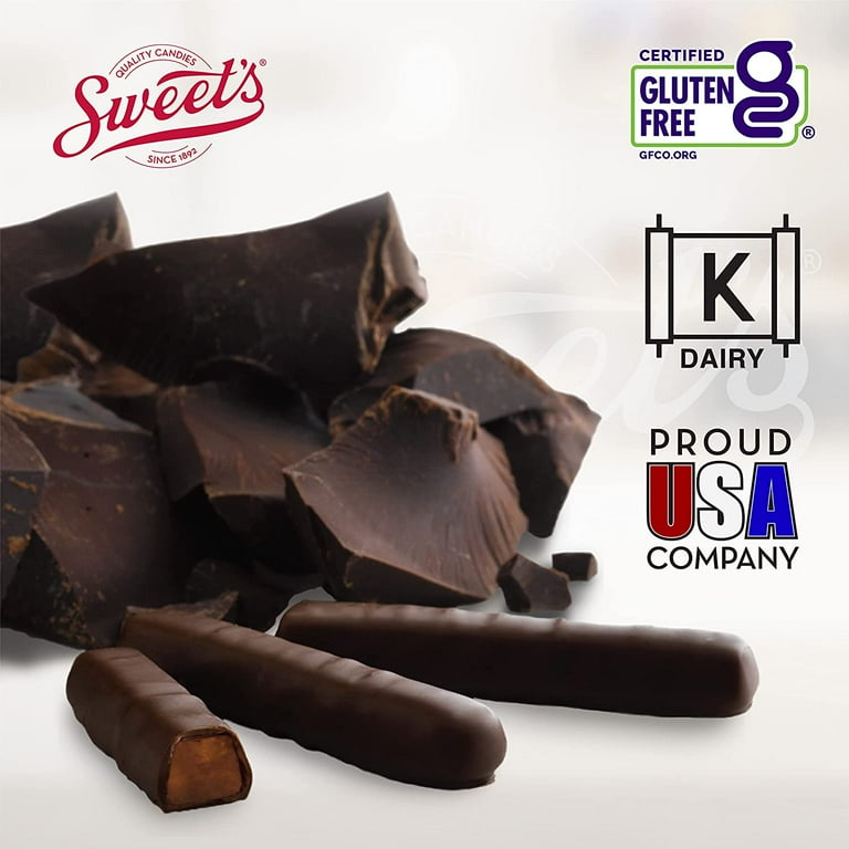 Sweet Candy Dark Chocolate Orange Sticks - Two 10.5oz Box