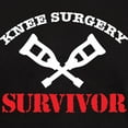 thumbnail image 3 of CafePress - Knee Surgery Survivor T Shirt - Men's Classic Graphic Cotton T-Shirt, 3 of 4