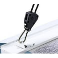 thumbnail image 5 of A Pair of Adjustable LED Grow Light Hangers,1/8 Inch Heavy Duty Adjustable Grow Light Ratchet Rope Hangers (Grow Light Hangers), 5 of 6