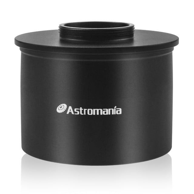 Adaptador Astromania C con montura para 2 cámaras de vídeo, telescopio cilíndrico