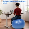 thumbnail image 2 of Pelota Fitness Anti-explosión 75cm Yoga Y Pilates Con Bomba, 2 of 4