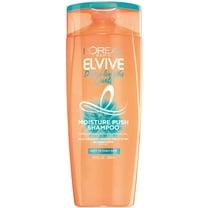 L'Oreal Paris Elvive Dream Lengths Curls Moisturizing Push Shampoo, for Curly Hair, 13.5 fl oz