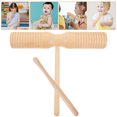 thumbnail image 4 of Shisuyan 1 Set Wood Guiro Instrument Percussion Instrument Beginner Guiro Instrument with Stick, 4 of 9