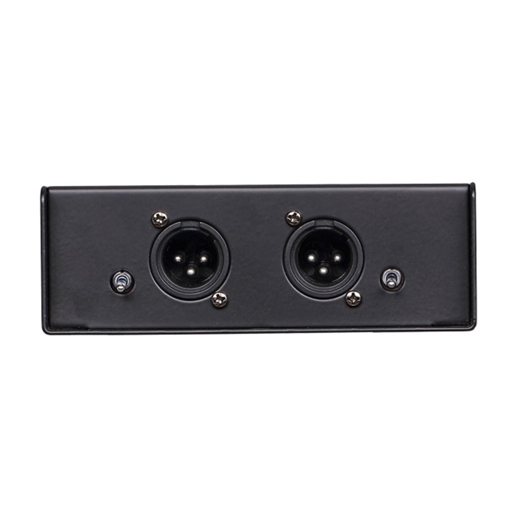 Professional DIRECT BOX Dual-Channel Passive DI-Box Direct Injection Audio Box Balanced & Unbalance Signal Converter