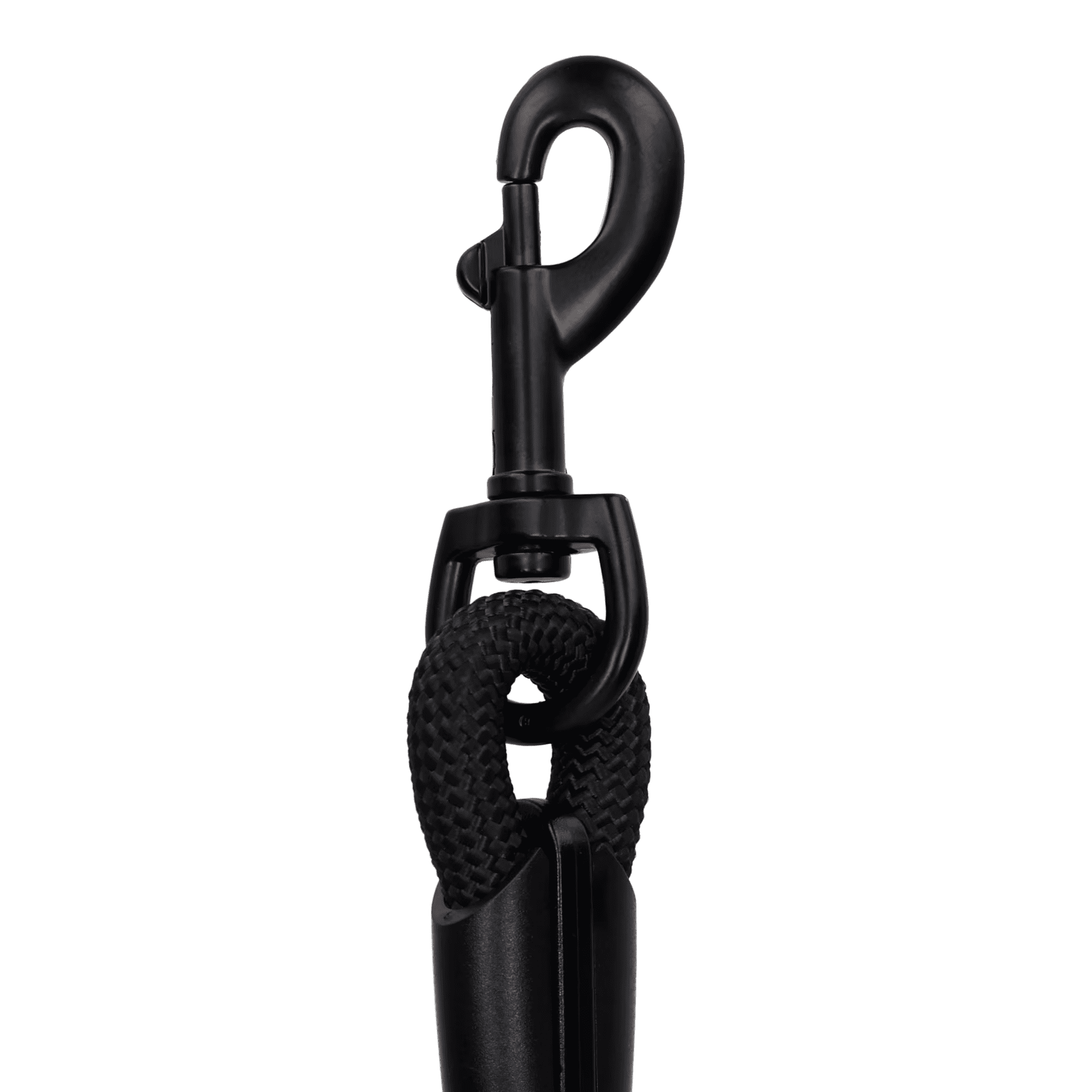 Vibrant Life 6' Padded Handle Rope Leash, Black, M/L