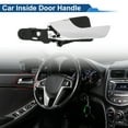 thumbnail image 3 of Mango de puerta interior del lado del pasajero trasero izquierdo para Alfa Romeo Giulietta 2010-2019, mango de puerta interior No.156092160, tono negro plateado, 1 Pc, 3 of 6