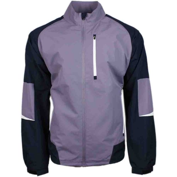 Page & Tuttle Mens Colorblock Windshirt Golf Athletic Outerwear Jacket