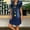 Dark Blue, variant on Gspmoly Casual Dresses for Women, Women'S Casual V-Neck Sleeveless Dress Sundresses for Women Weekly Deals