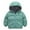Green, variant on Mercatoo Toddler Baby Boys Girls Down Coat Winter Warm Plaid Jacket Outerwear Hooded Padded Coats 12/14 Girls Clothes