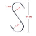 thumbnail image 2 of D-BUY Paquete de 60 ganchos en S de 3,5 pulgadas, ganchos en S resistentes, ganchos para plantas, ganchos en S para colgar, ganchos para exteriores, ganchos ligeros, ganchos para tazas, perchas grande, 2 of 5