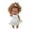 C, variant on Funix 14-inch Black Enamel Doll, Full Enamel Girl Doll, Realistic Puppet with Explosive Head, Children's Birthday & Christmas Gift, Collector's Toy