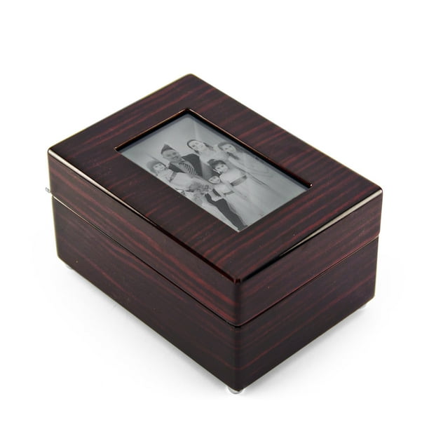 Musicboxattic Modern 30 Note X Photo Frame Musical Jewelry Box Beauty And The Beast Walmart Com Walmart Com