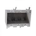 thumbnail image 1 of Caja de enchufe Cantex 3012617, rectangular, de 3 bandas, PVC, gris, 1 of 2