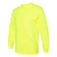 thumbnail image 2 of ALSTYLE Classic Long Sleeve T-Shirt 1304 Safety Green M, 2 of 5