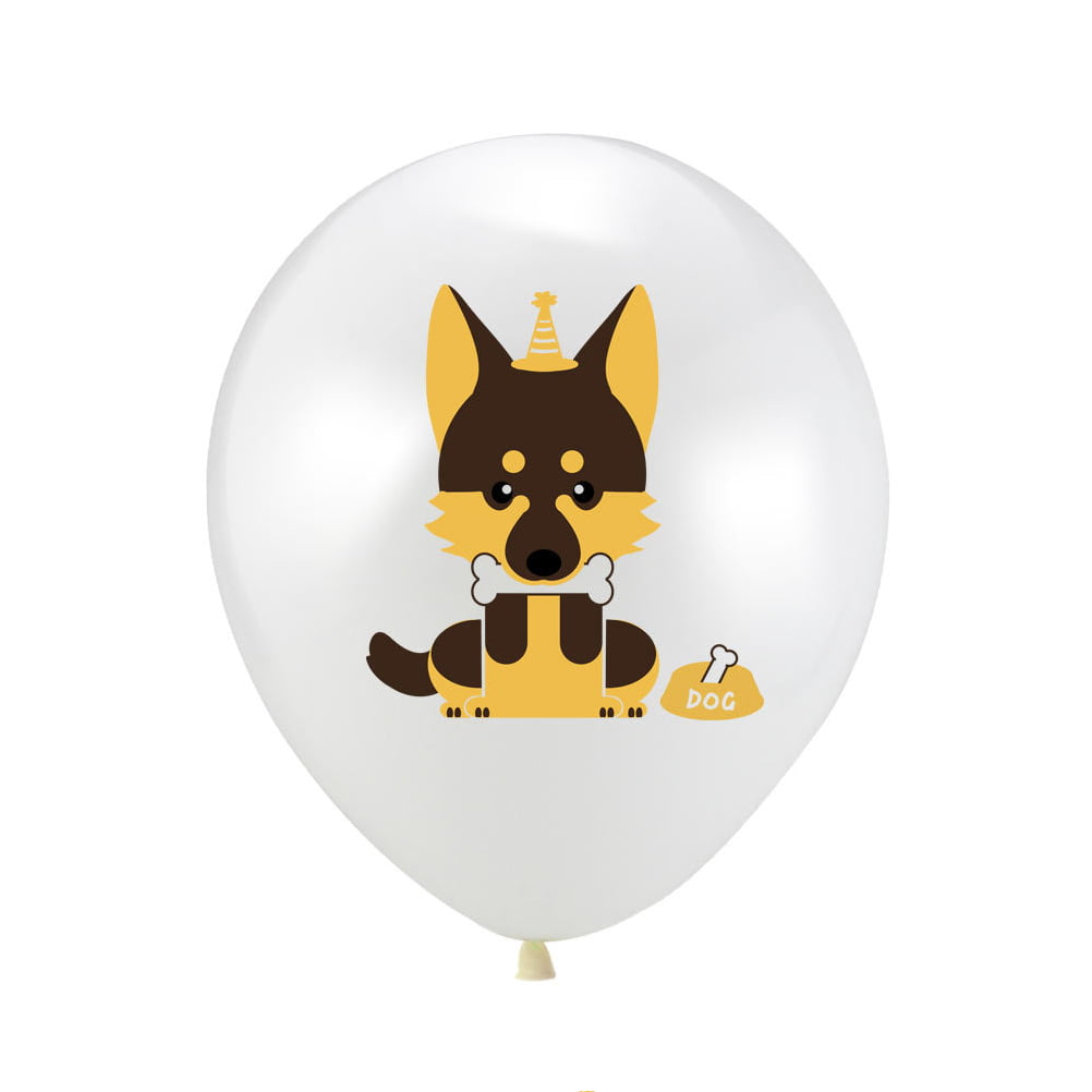 ibasenice 40pcs 12 Animal Balloons Birthday Balloon Dog Doggie Birthday  Party Supplies Bulk Balloons Latex Balloons Animal Latex Balloon Party