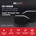 thumbnail image 2 of MB Quart 6x9" Rear Speaker Mounting Kit, Jeep Wrangler JL 18-23/Gladiator JT 20-23, 2 of 8