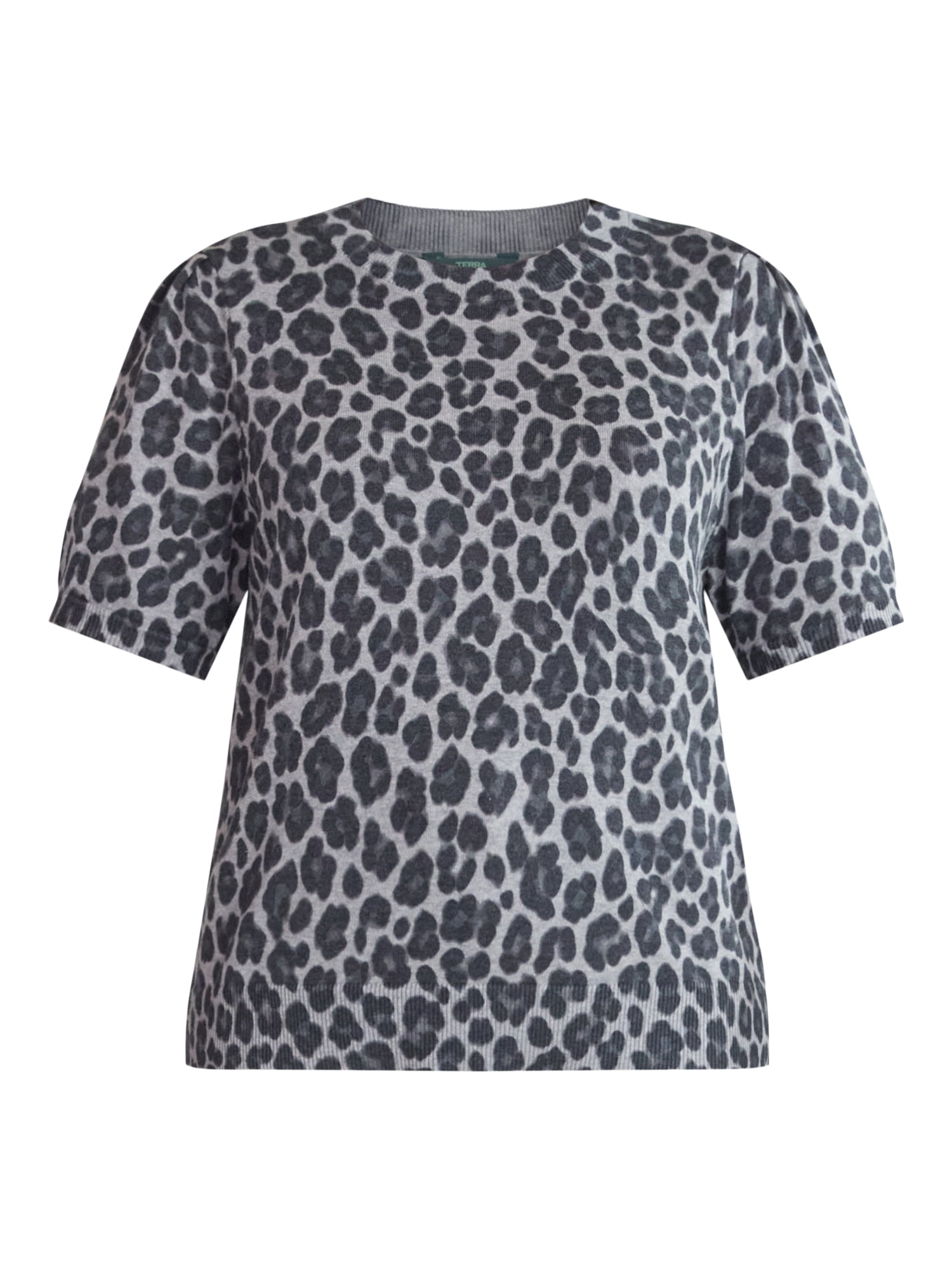 Terra & Sky Women's Plus Printed Sweater, Sizes 0X-5X