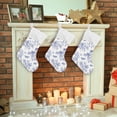 thumbnail image 7 of Coolnut Wildflower Christmas Stocking Personalized Large Candy Stocking, Xmas Stockings Decoration Hanging Gift for Family Holiday Party Ornaments Decor Fireplace, 7 of 7