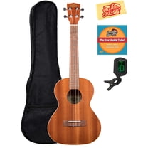 Kala KA-TE Satin Mahogany Tenor Acoustic-Electric Ukulele w/ Gig Bag
