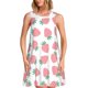 thumbnail image 1 of Disketp Strawberry para Vestido sin Mangas para Mujeres, Vestidos de Verano para Mujeres, Casual y Holgado para la Playa, 1 of 7