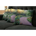 thumbnail image 2 of Ambesonne Garden Throw Pillow Cover 4 Pack, Keukenhof Netherlands, 16", Multicolor, 2 of 6