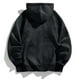thumbnail image 4 of pstuiky Camisas suaves de manga larga para hombre, Sudadera con capucha y manga larga para hombre, deportiva, holgada, con cremallera y bolsillo con cordón, de color liso y a la moda s, 4 of 9