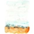 thumbnail image 3 of Vess, June Erica 15x18 Black Modern Framed Museum Art Print Titled - Flowing Sand Bar I, 3 of 5