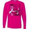 thumbnail image 3 of Inktastic I Have... Inspirational Words for Those Battling Lung Cancer Long Sleeve T-Shirt, 3 of 5