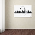 thumbnail image 3 of Trademark Fine Art "St Louis Missouri Skyline" Canvas Art by Marlene Watson, 3 of 3