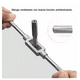 thumbnail image 2 of Kit De Machuelos Con Maneral Broca Tipo Matraca Ajustable Plata, 2 of 4