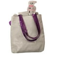 thumbnail image 3 of Hello Kitty "cute As Ever"  Purple Metallic Bow Passport Crossbody Die Cut Tote Bag, 3 of 3